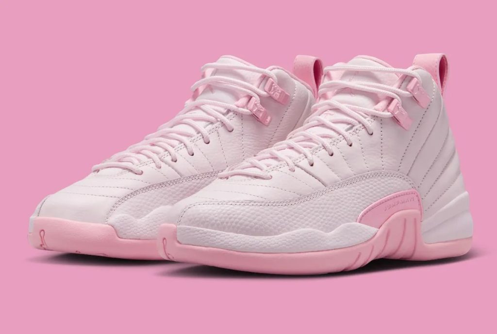 Air Jordan 12 “Pearl Pink” Brings Luxurious Radiance to the GS Lineup
